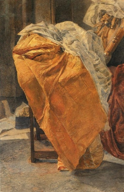 М.А. Врубель. «Натюрморт "Ткани"». 1884 г.