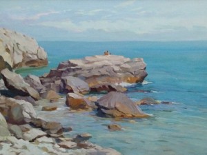 Валентин Дмитриев «Алупка, камни»