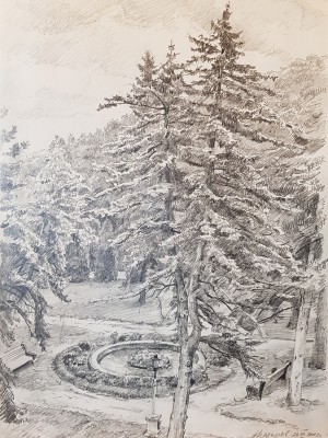 «Парк Кисловодск». Графитный карандаш