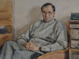 «Портрет Р.К. Бевова». Акварель