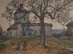 «Ноябрь 1954-го». Бумага, акварель. 2000 г.