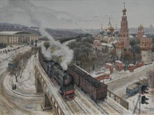 «Воспоминание». Бумага, акварель. 2004 г.