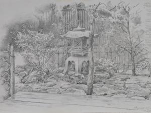 «Юкимиторо». Графитный карандаш. 2001 г.