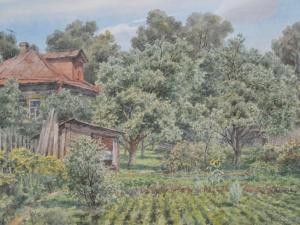 «Июль». Акварель. 2009 г.