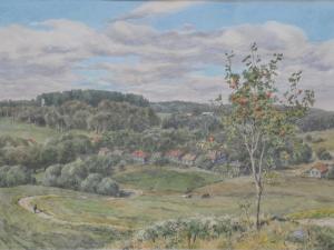 «Август». Акварель. 2007(?) г.