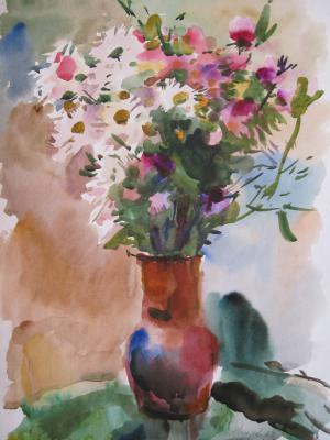 «Летний букет». Акварель. 2009 г.