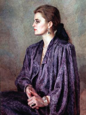 «Лена». Бумага, акварель. 1992 г.