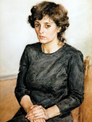 «Жанна». Бумага, акварель. 1993(?) г.