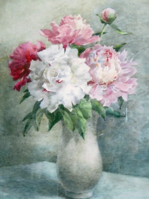 «Пионы в вазе». 2015 г.