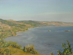 «Волга». Холст, масло. 2016 г.