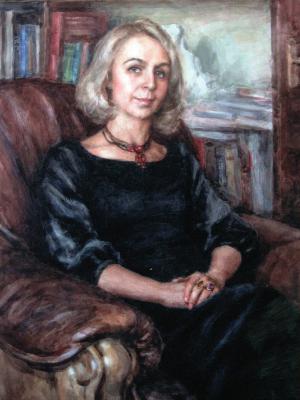 «Портрет Т.Д. Батуриной». Бумага, акварель. 2009 г.
