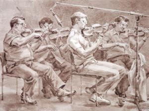 «Скрипачи первый и вторые»